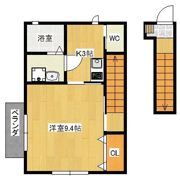 High Crea（ハイクレア）の間取り画像