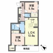 シャーメゾン小久保の間取り画像