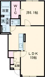 フェリースⅠの間取り画像