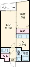 メゾンパティオ五稜郭公園の間取り画像