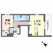 シャーメゾン小久保の間取り画像