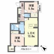 シャーメゾン小久保の間取り画像