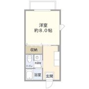 ビーライン下郡の間取り画像