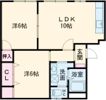 グリーンハイツ愛宕A棟の間取り画像