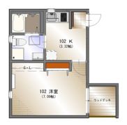 ルプレ湘南台の間取り画像