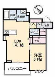 アルネストの間取り画像