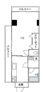 清水ビルの間取り画像