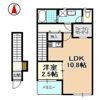 サザンコート Cの間取り画像