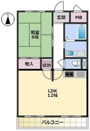 アイビーコートの間取り画像