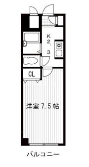 ハイツ平和の間取り画像