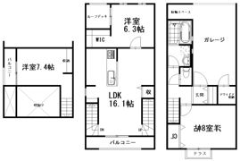 仮）布橋新築 B棟の間取り画像