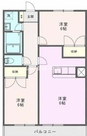 ハスヤマCの間取り画像