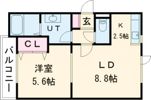 J・Gate若草の間取り画像