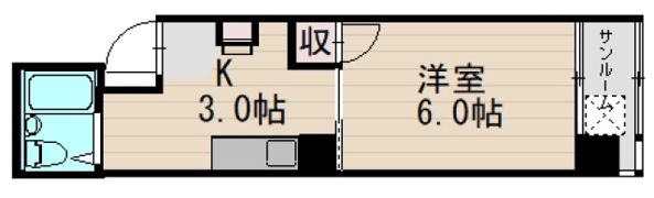 イアーザ舟入中町の間取り画像