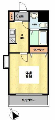 SENTIO橋本(センティオハシモト)の間取り画像
