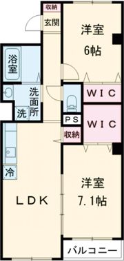 APL Ⅱの間取り画像