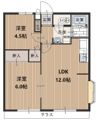 サンライフ安田の間取り画像