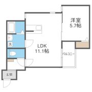 SNK諸岡の間取り画像