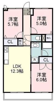 シャロワの間取り画像