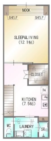 MyHome RELAXA Bの間取り画像