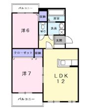 リバーサイド市瀬の間取り画像