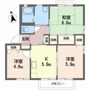エスポワール D棟の間取り画像