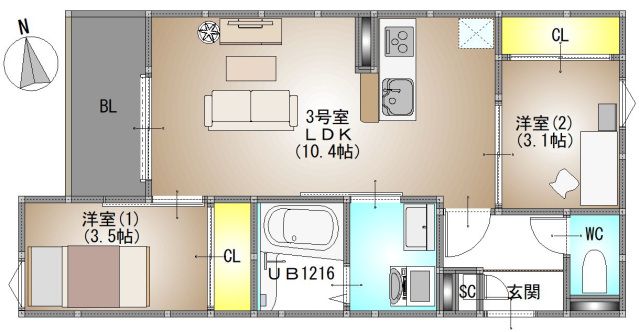 間取図