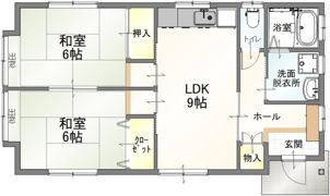 プランピエ中山の間取り画像