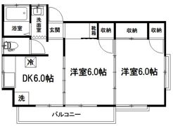 徳光アパートの間取り画像