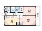 ラコルレ川政の間取り画像