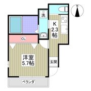 クリスティーの間取り画像