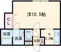 ポラリス恵み野駅前の間取り画像