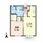 コーラルタウンCの間取り画像