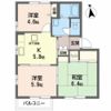 ディアスコートAの間取り画像