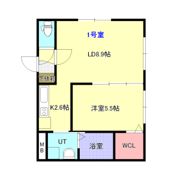 A BOND学園前A棟の間取り画像