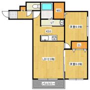A BOND westの間取り画像