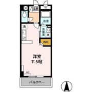 Park Front Nakamuraの間取り画像