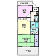 キャッスルミニ松園の間取り画像