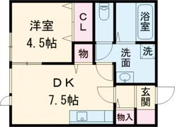 ジークブラウ千歳の間取り画像