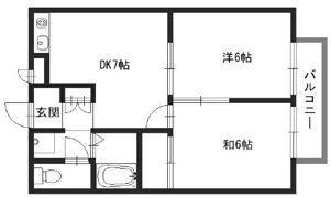 エステートピア宮ノ下Iの間取り画像