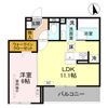 (仮称)D-Sereno小手指の間取り画像