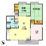 ビューラー Ⅱの間取り画像