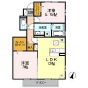 ウィット落合の間取り画像