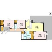 La Grand Suitoの間取り画像