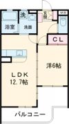 桜台マンションの間取り画像