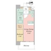 Alivis梅田Northの間取り画像