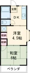 レジデンス高水の間取り画像