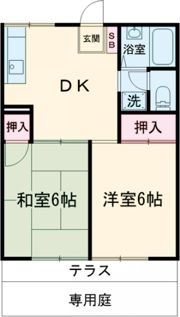 ジュネスコートの間取り画像