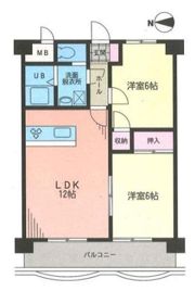 アルシヨン悠々の間取り画像