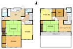 中曽根一戸建ての間取り画像